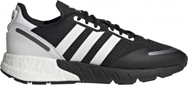 Кроссовки Adidas ZX 1K BOOST FX6515 р.UK 10,5 черно-белый