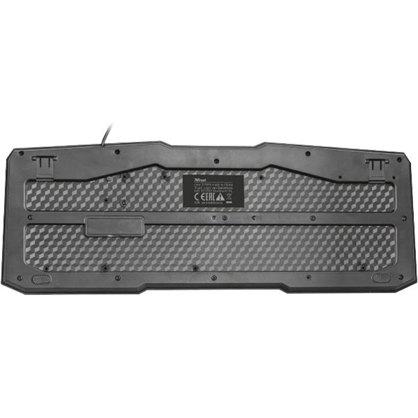 Клавіатура Trust Ziva gaming keyboard UKR black 
