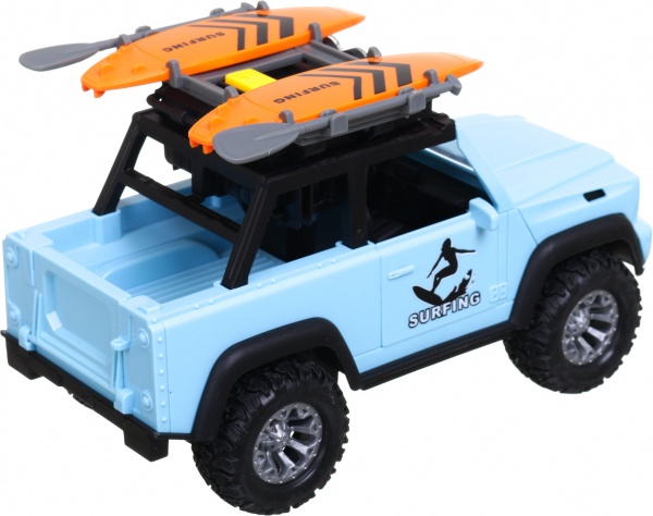 Позашляховик Shantou серфера зі звуковим і світловим ефектом 22х10х13 см блакитний 666-23P