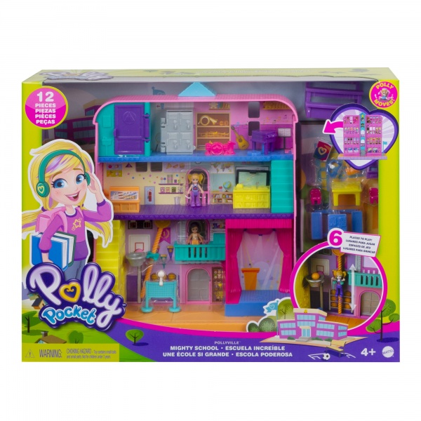 Ігровий набір Polly Pocket Школа Поллівіль GVY51