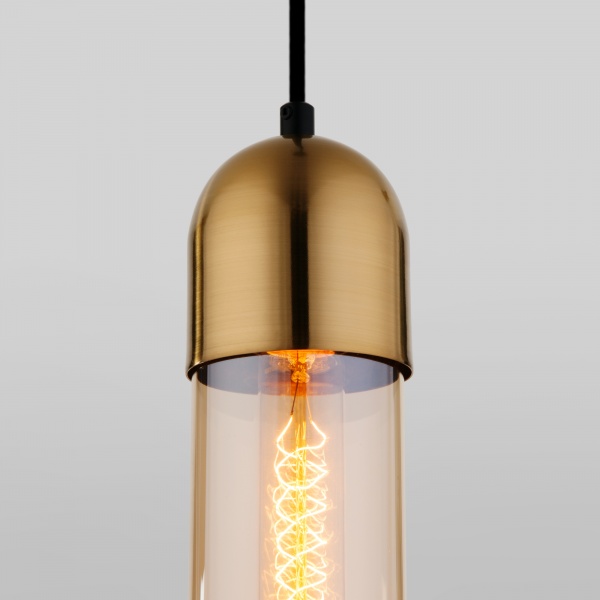 Подвес Strotskis Airon 1x40 Вт E27 янтарный 50180/1 (бурштиновий) 