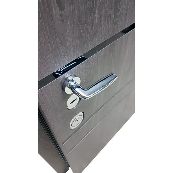 Дверь входная Булат Секьюрити 517 дуб немо карбон 2050x850 мм правая