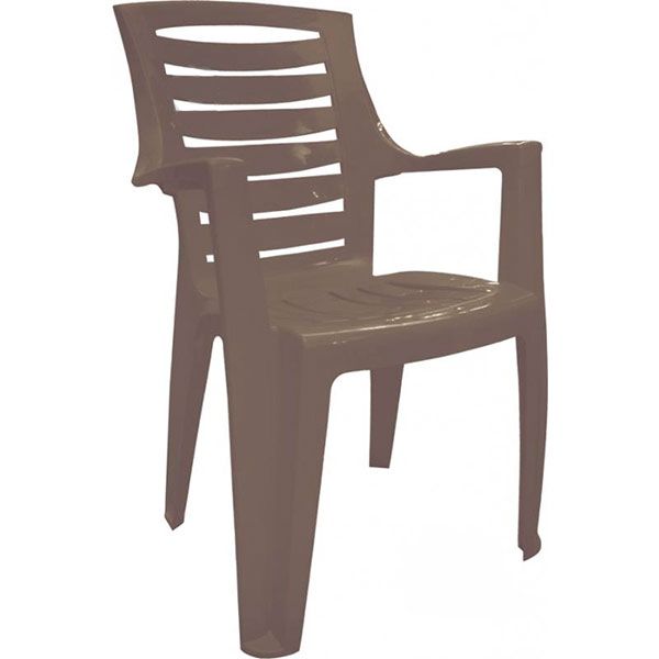 Стул пластиковый Алеана Рекс 87x63x54 см капучино 