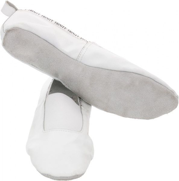 Чешки дитячі Trinity м-3 білі з гумовою вставкою р.39