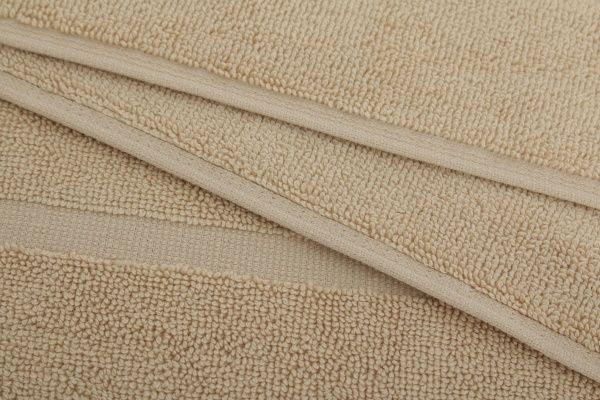 Полотенце махровое для ног 50x70 см бежевый Saffran 