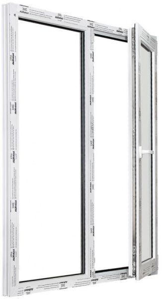 Вікно поворотно-відкидне ALMplast Delux 70 1200x1400 мм праве двокамерний енергозберігаючий склопакет 34 мм 