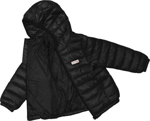 Куртка детская для мальчика JOIKS р.122 черный KD-01 