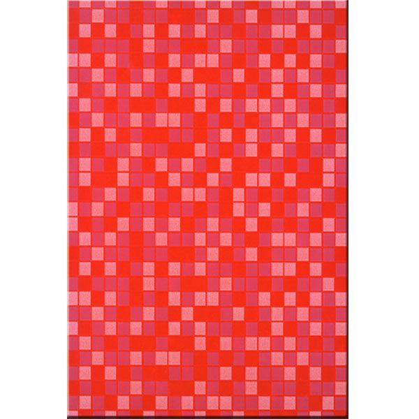 Плитка Карпатська кераміка Квадро червоний 250x333 мм