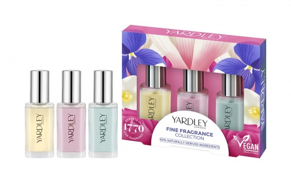 Набір подарунковий для жінок Yardley Класична туалетна вода 3x10 мл