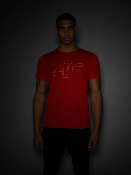 Футболка 4F TSHIRT FNK M384 4FSS23TFTSM384-62S р.M червоний