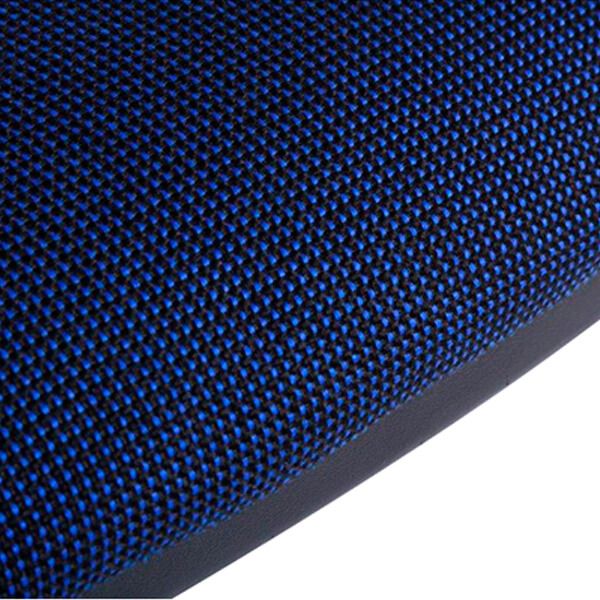 Крісло офісне AMF Престиж Люкс А-23 синьо-чорне