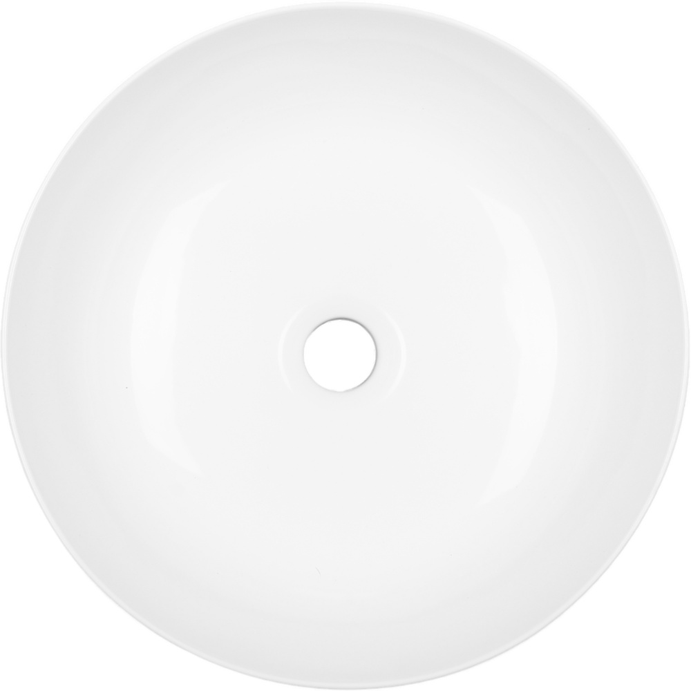 Умывальник ScandiSPA CIRC из искусственного мрамора 40х40х14 см