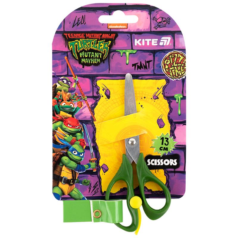 Ножиці дитячі з пружиною 13 см Ninjia Turtles KITE NT25-129