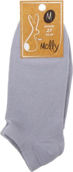 Шкарпетки чоловічі Сірий меланж р. 27 сірий 1 пар 