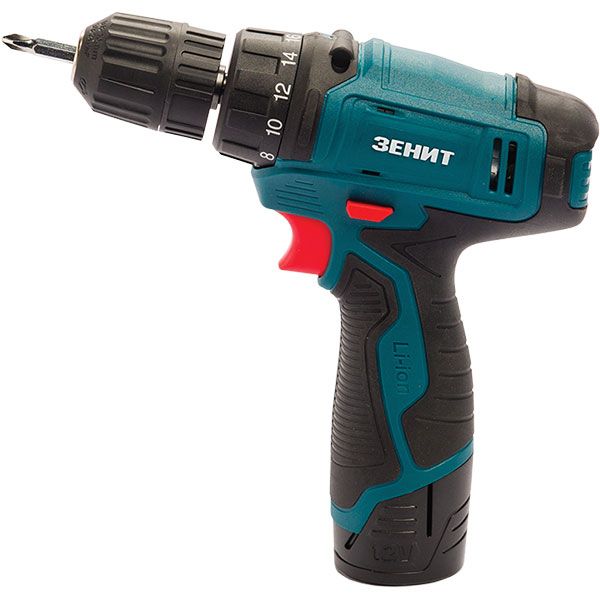 Шуруповерт акумуляторний Зенит ЗША-1213 А Li-2Б 843859