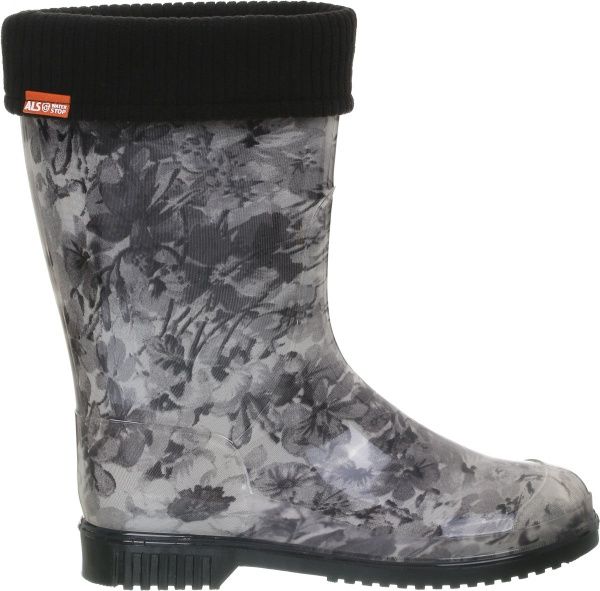 Сапоги Alisa Line Цветы р.39 черный