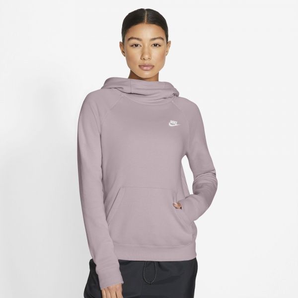 Джемпер Nike W NSW ESSNTL FNL PO FLC BV4116-645 р. XS рожевий