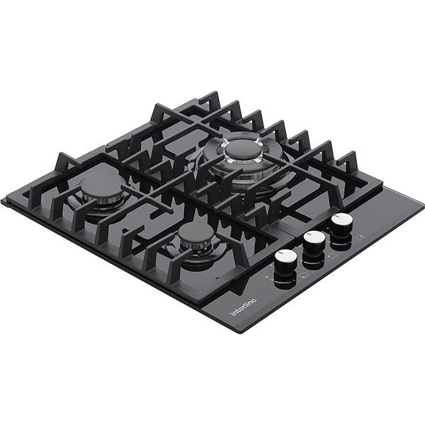 Варильна поверхня газова Interline TQ 8540 BK