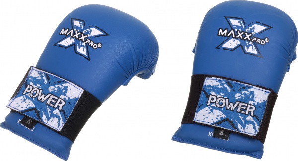 Перчатки для карате MaxxPro KMR-620 Soz синий