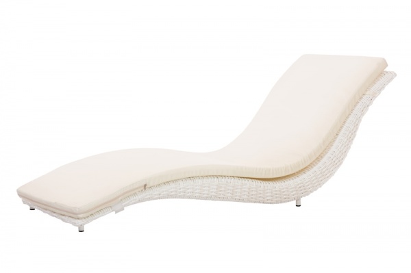 Шезлонг TERICO Бали белый 63x193 см 