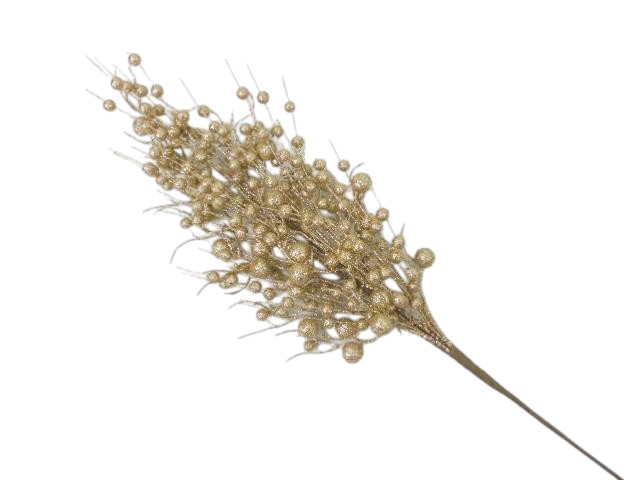 Декорація гілка з кульками і вусиками колір в асортименті 78 см RS1Z2778