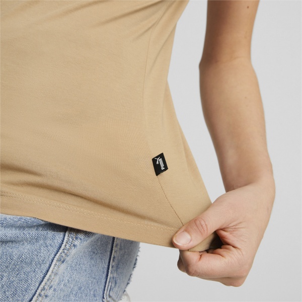 Футболка Puma ESS+ EMBROIDERY TEE DUSTY TAN 84833189 р.XS бежевый