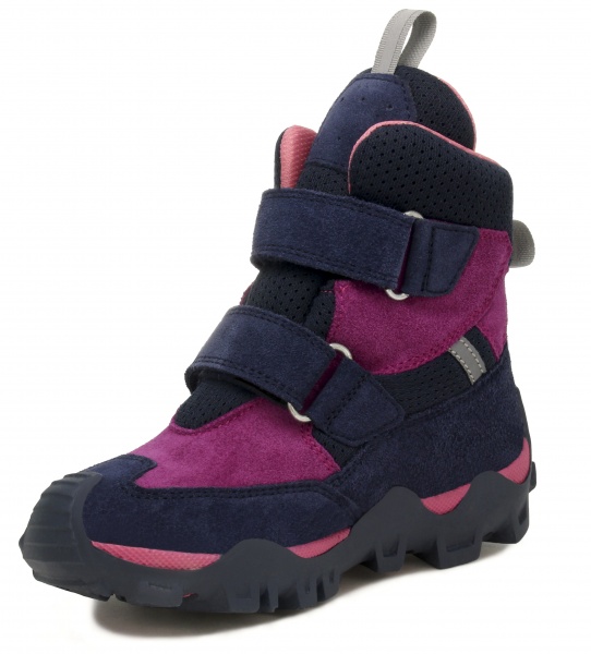 Черевики для дівчаток BARTEK 14395020 р.32 гранатовий із рожевим 