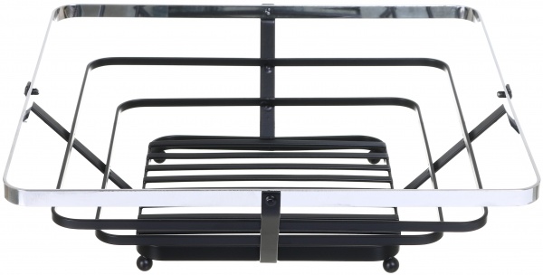 Корзинка для фруктов Silver shine 28х39,6 см черный Flamberg Premium 