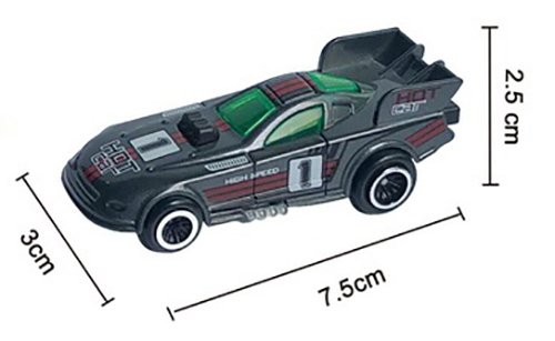 Ігровий набір Xinze 1:64 машинки 6 шт. HJP1433508