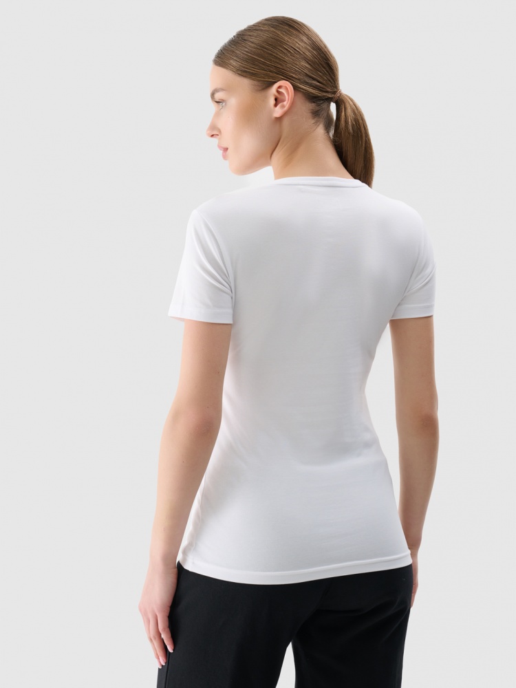 Футболка 4F TSHIRT F2255 4FWMM00TTSHF2255-10S р.XS білий