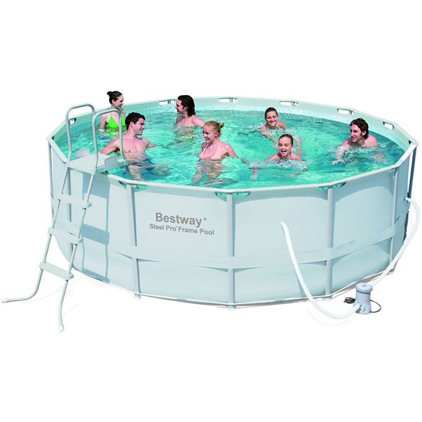 Бассейн каркасный Bestway 427x122 см с картриджным фильтром 56444