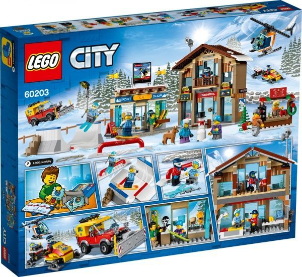 Конструктор LEGO City Горнолыжный курорт 60203