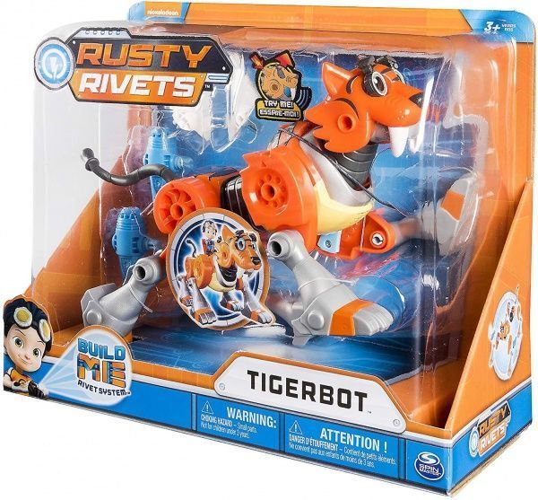 Іграшковий набір Spinmaster з фігуркою 6039609 Rusty Rivets Tigerbot 