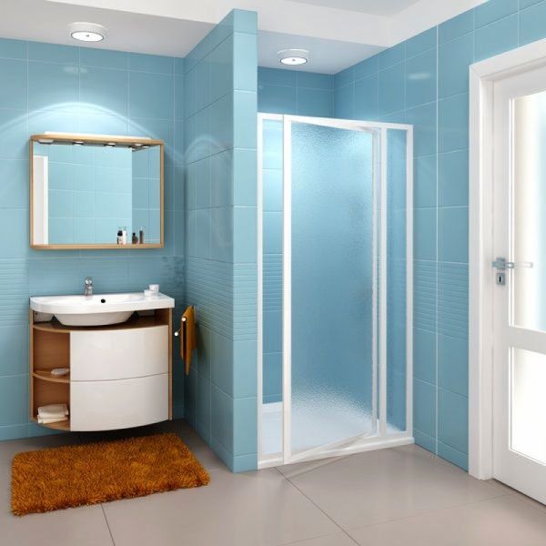 Душевые двери Ravak SDOP-80 Белый+Grape