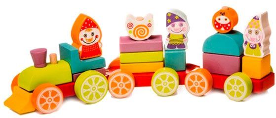 Іграшка Левеня потяг Скарби гномів LP-4