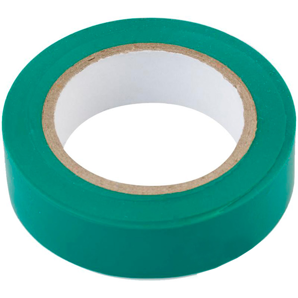 Изолента UP! (Underprice) 0,13х15 мм 10 м зеленая ПВХ