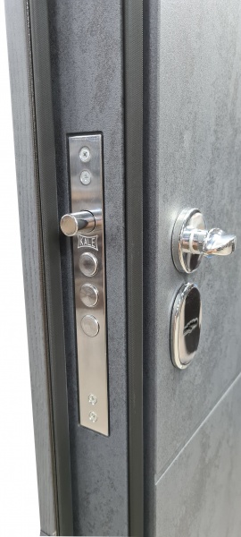 Двері вхідні Булат House-3 антрацит / бетон антрацит 2050x950 мм праві