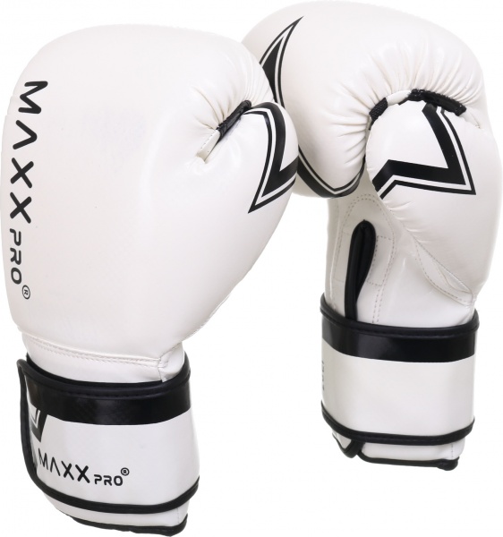 Боксерские перчатки MaxxPro AVG-451 р. 12 белый