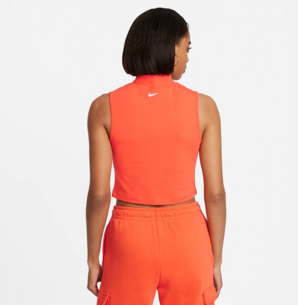 Майка Nike W NSW TANK MOCK PRNT DM4602-869 р.XL чорний