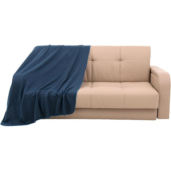 Плед флісовий Underprice синій 130x170 см