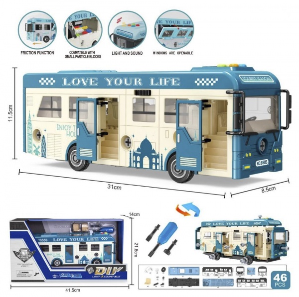 Конструктор Shantou Автобус екскурсійний BOP1168298