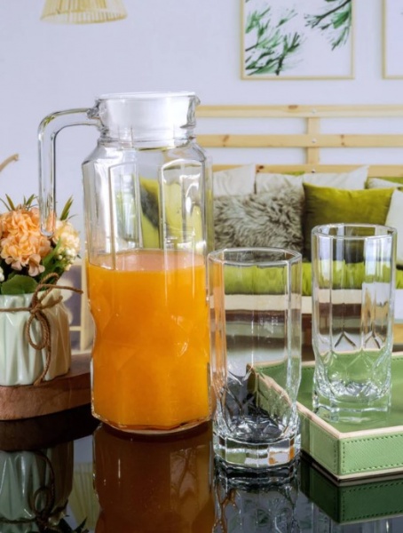 Глечик з кришкою Octime Diamond 1,3 л L7351 Luminarc