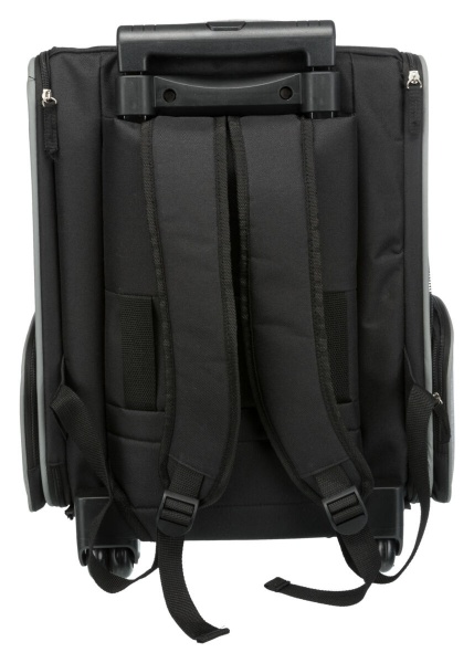 Сумка-рюкзак Trixie для собак Trolley из полиэстера черный с серым до 8 кг (2880) 