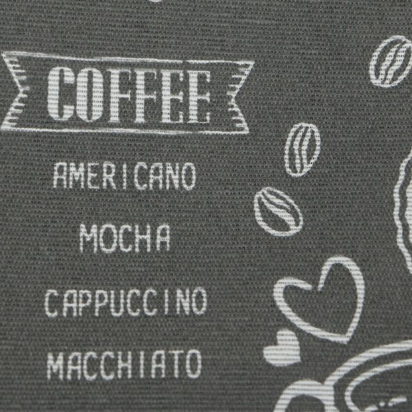 Дорожка Grey Breakfast 40x120 см серый Прованс 