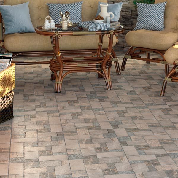 Плитка Cersanit Мидвей браун 42x42