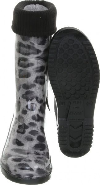 Сапоги Alisa Line Леопард р.39 серый