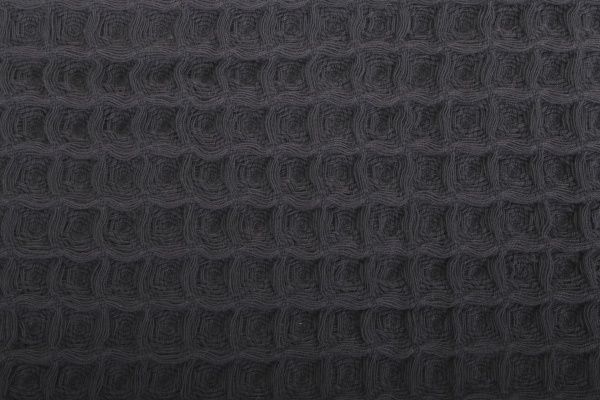 Полотенце вафельное Пике 70x140 см серый 