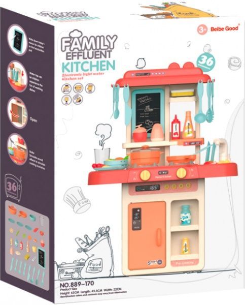 Ігровий набір кухня світло, звук, вода 889-170
