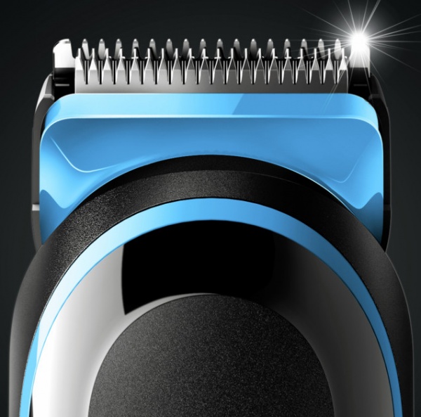 Триммер Braun MGK 3245 Black/Blue + бритва Gillette