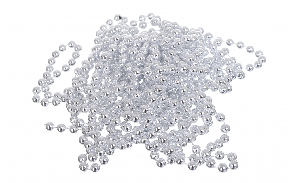 Бусы для елки в тубе в ассортименте EPI-No.17-75-6 6 мм 6 м